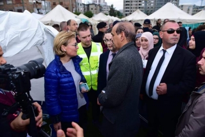 FOTO/ Katarit në krah të Shqipërisë dhe popullit, ofron ndihma emergjente