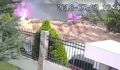 Video dramatike që vërteton gjithçka, si shpërtheu zjarri në Greqi
