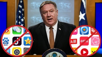 Pompeo paralajmëron mbylljen e të gjitha aplikacioneve kineze të rrjeteve sociale, përfshirë Tik-tok-un