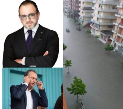 ’Struci’ në Vlorë, fsheh kokën dhe nxjerr b…”, Shpëtim Gjika thumbon Dritan Lelin për përmbytjet