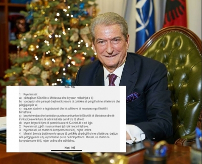 Berisha publikon nenin: Kushtetuta nuk lejon emërimin e Ramës edhe në postin e Ministrit të Jashtem!