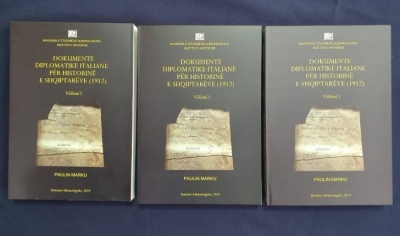 Promovohet libri “Dokumente diplomatike italiane për historinë e shqiptarëve”
