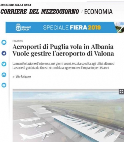 Skandali i radhës/ Fituesi i aeroportit të Vlorës i paracaktuar