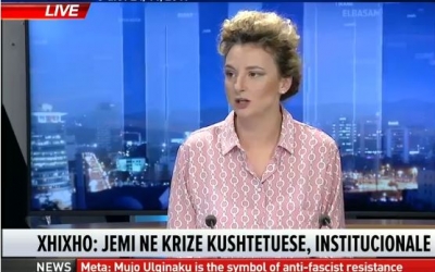 Erisa Xhixho: Referendumi i nevojshëm për të vendosur populli, kemi parlament ilegjitim