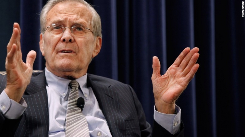 Donald Rumsfeld - Të njohura dhe të panjohura