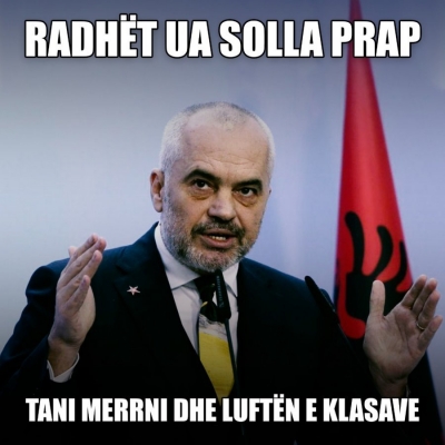 &#039;Rradhët i solla prapë, tani merrni edhe Luftën e Klasave&#039;