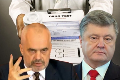 Edhe atë e akuzojnë, por ndryshe nga Rama presidenti i Ukrainës pranon testin e drogës