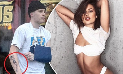 Brooklyn Beckham bën tatuazh modelen e PlayBoy