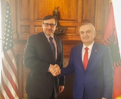 Presidenti Meta takon të dërguarin special të SHBA për Ballkanin Perëndimor Matthew Palmer, zbardhet biseda për Shqipërinë