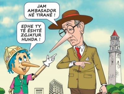 Mjeshtri Kapexhiu godet sërish: Pinoku gjen shokët e vetë në Tiranë, janë ambasadorë!