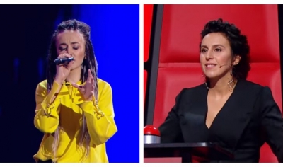 Ukrainësja konkuron në &quot;the Voice&quot; me këngën shqiptare, juria habitet