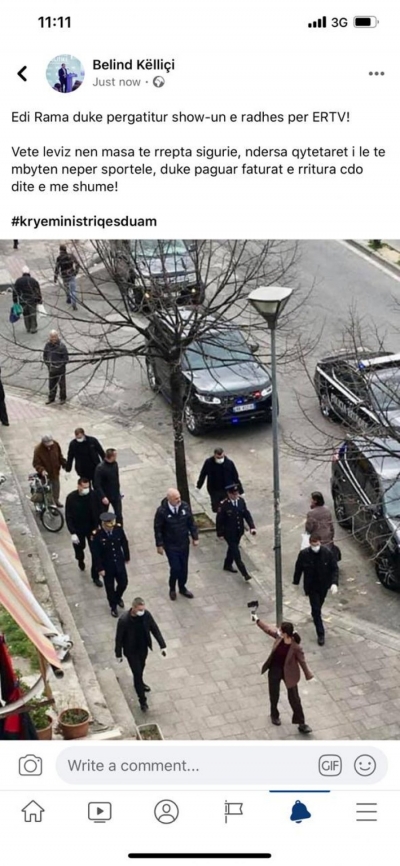 ‘Rama me masa të rrepta sigurie’, Këlliçi: Qytetarët i lë të mbyten nëpër sportele..