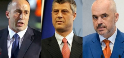 &quot;Haradinaj njeri i lirë, Thaçi argat i Serbisë, Rama mik i Vuçiçit&quot;