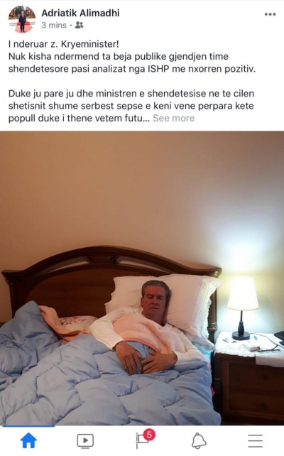 Infektohen deputeti dhe e shoqja: Për Ramën do kishim vdekur