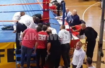 Tragjedi në Shkodër! Vdes në ring boksieri bullgar