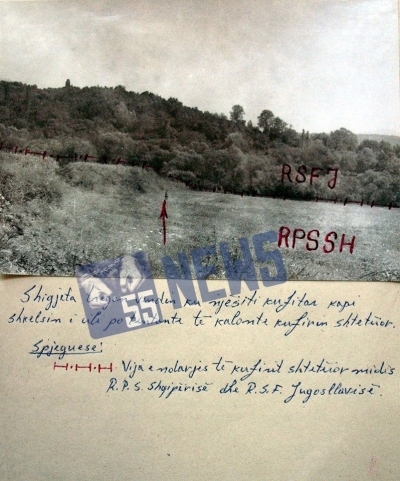 Kufiri shqiptaro-jugosllav, sipas përshkrimit që kanë bërë organet e hetimit