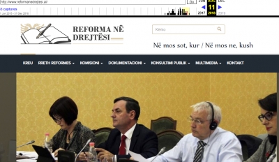 Reformanedrejtësi.al pushon së funksionuari, portali fshihet nga interneti