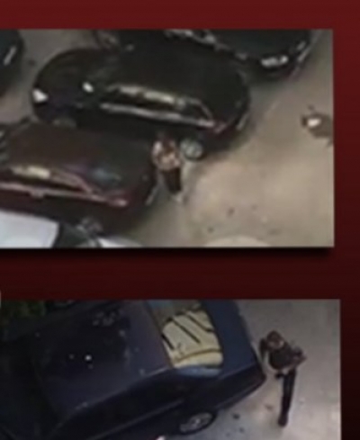 VIDEO/ Gruaja kap &quot;mat&quot; burrin, i shkatërron makinën në parking