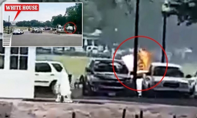 Burri i vë flakën vetes para shtëpisë së Presidentit