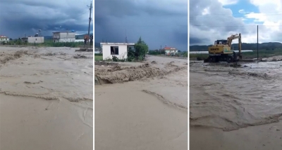 (video) Shirat e dendur, situatë emergjence në njësinë Klos të Cërrikut