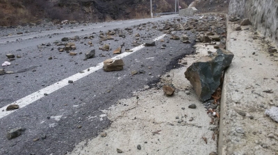 Rrëshqitje dherash në Theth, bllokohen banorët