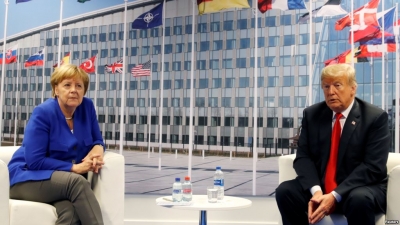 Trump dhe Merkel bisedojnë në telefon për Ballkanin Perëndimor, në fokus dhe marrdhëniet Kosovë-Serbi