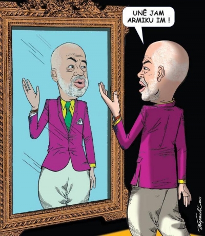 Edi Rama shihet në pasqyrë dhe zbulon të vërtetën për veten