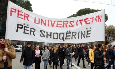 Protesta, studentët bëjnë lëvizjen e beftë ditën e sotme