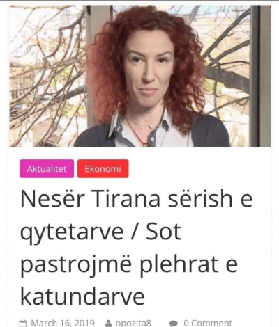 Veliaj dhe drejtoresha e tij, thirrje antikombëtare e raciste