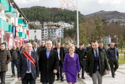 Fotot/Presidenti Meta në Skrapar: Ideali kombëtar i skraparllinjve forcë udhëheqëse