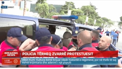 Policët e Ramës po masakrojnë shqiptarët në Tiranë