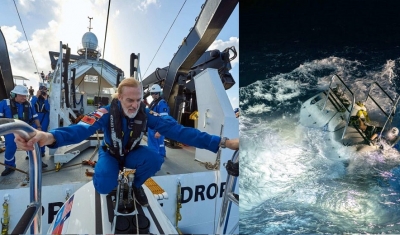 Flamuri shqiptar në pikën më të thellë të oqeanit