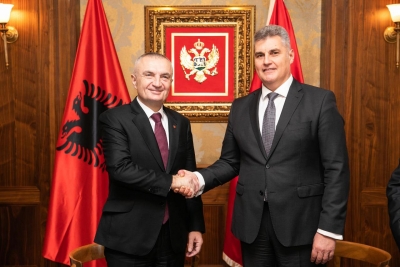 Presidenti Meta pritet në takim të veçantë nga Kryetari i Parlamentit të Malit të Zi,  Brajoviç