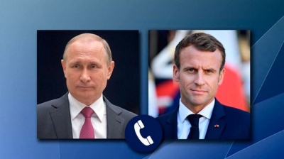 Macron bisedë telefonike me Putin: Situata në Mariupol është kritike, të respektohet armëpushimi