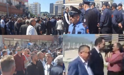 Deputetët e PD-së në Shkodër, thirrje dhe protesta për lirimin e të arrestuarve