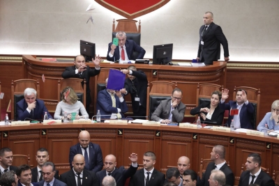 VIDEO/ Sherri Rama-Majko në parlament: Ik, mu zhduk në shtëpi