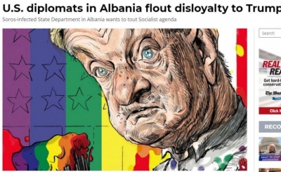 Akuza/ Washington Times: Diplomatët në Shqipëri, pro Soros dhe anti Trump