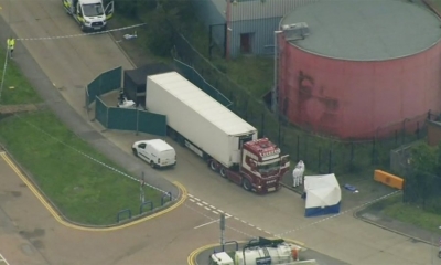 Angli, gjenden 39 persona të vdekur në një kamion në Essex