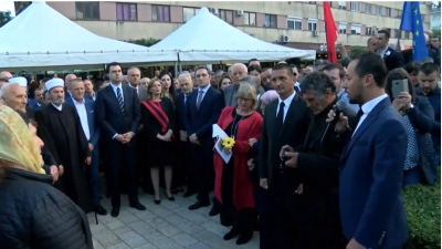 Live/Basha në Shkodër, në inagurimin e memorialit të viktimave të regjimit komunist
