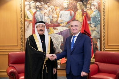 Presidenti Meta pranon letrat kredenciale të ambasadorit të ri të i Bahreinit
