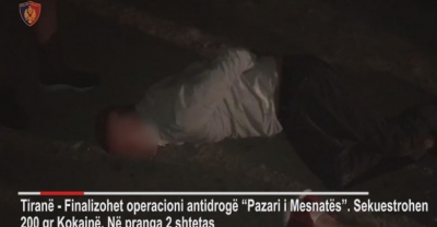 Shisnin kokainë në tallavatë e kryeqytetit, arrestohen flagrancë dy persona