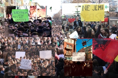 Fotogaleria/ Mesazhet e studentëve për Ramën dhe qeverinë: Ikni