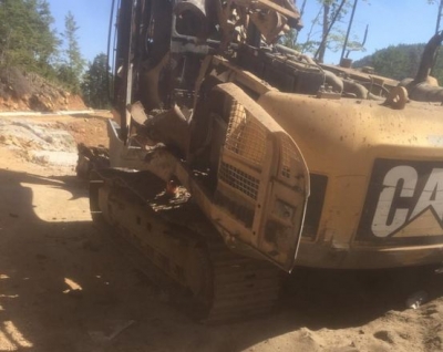 Tritol eskavatorit në Bulqizë.