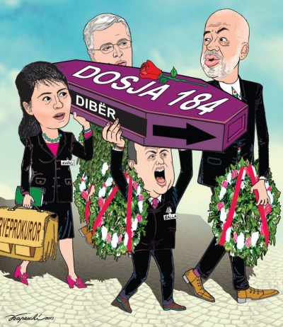 Nga Bujar Kapexhiu/ Varrimi i dosjes "184"