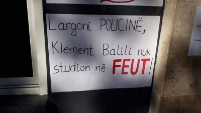 “Largoni policinë, Kelment Balili nuk studion në FEUT”