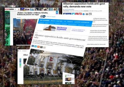 Mediat botërore: Protesta të mëdha në Shqipëri si ato të vitit ’90 kur u rrëzua regjimi i Hoxhës!