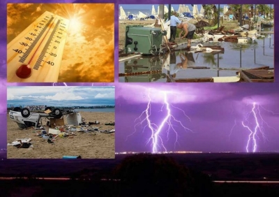 Pse Mesdheu po preket nga stuhi të forta e nxehtësi ekstreme?