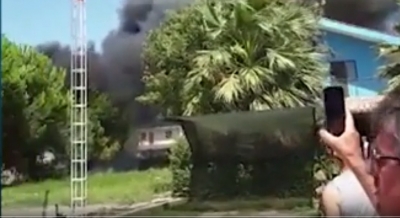 Në flakë një shtëpi dhe 5 makina te Gjiri i Lalzit