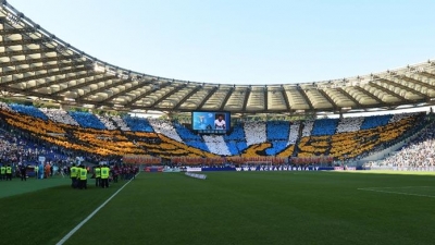 “Olimpiko” pret Lacio-Inter në kapacitet maksimal, por shikoni sa tifozë zikaltër do të jenë të pranishëm