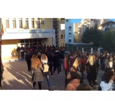 Studentët të vendosur kundër qeverisë së Ramës, ja çfarë po ndodh